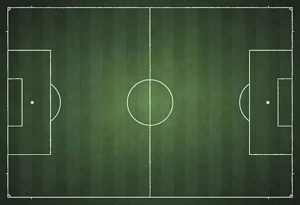 Vector illustration of Soccer Field