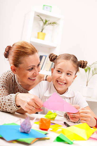 istock Origami with mother 482062813