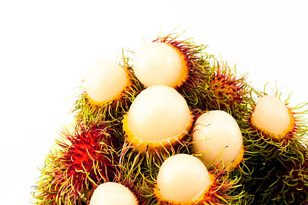 istock asian sweet fruit peeled rambutan isolate background 482068378