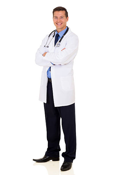 istock male doctor with arms crossed 482071382