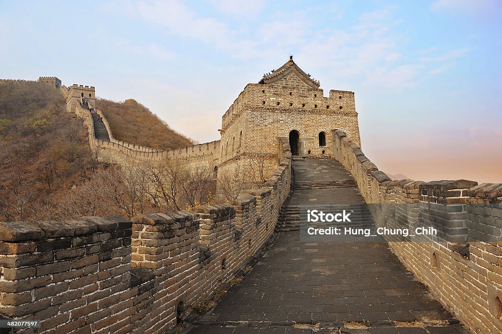 Grande Muralha da China - Foto de stock de Ajardinado royalty-free