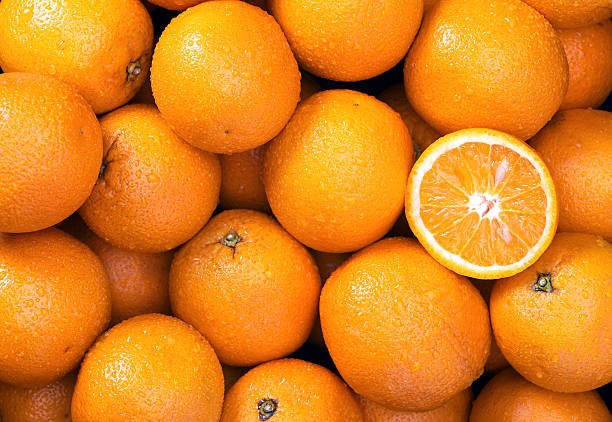 fondo naranja - naranja fotograf�ías e imágenes de stock