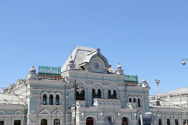 istock Rizhsky railway station in Moscow, Russia. 482078664