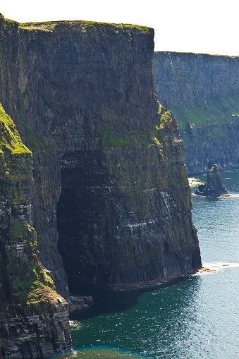 field of the Cliffs of Moher in Ireland