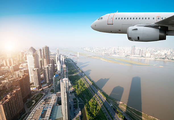 istock Clear airplane in the sky 482084234