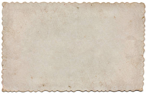 istock Old blank photo isolated on white 482084686