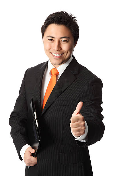 istock Thumbs up for the business! 482085029