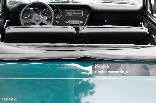 Панель Управления Старой Ретро Кабриолет Американский Автомобиль — стоковые фотографии и другие картинки 1950-1959