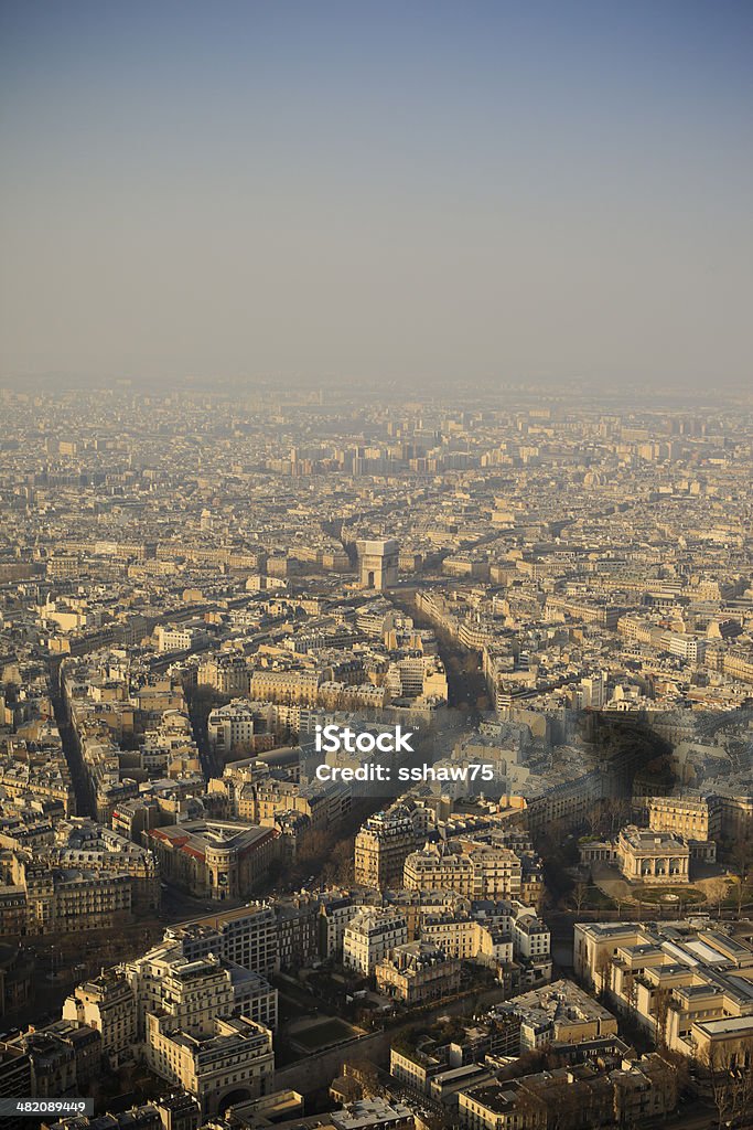 Skyline di Parigi - Foto stock royalty-free di Ambientazione esterna