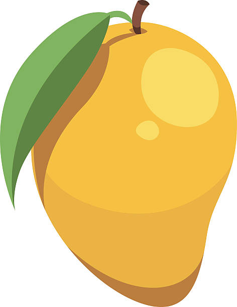 Mango Cartoon Stock Illustration - Download Image Now - Mango Fruit,  Vector, Illustration - iStock