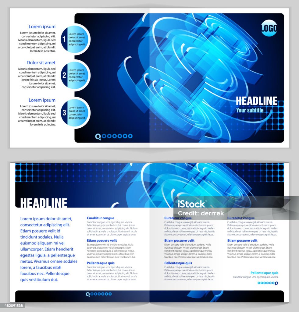 Computer Template Design Graphics Graphic Design Template Stock Illustration - Download Image Now - 2015 ...