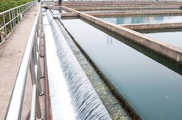 istock Modern urban wastewater treatment plant. 482092298
