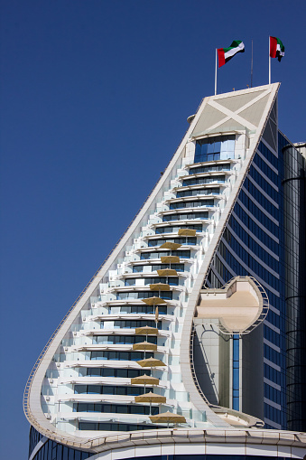 Dubai Jumeirah Beach hotel building, Dubai, United Arab Emirates