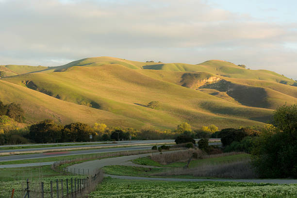 sunrise over the county line - precordillera fotografías e imágenes de stock