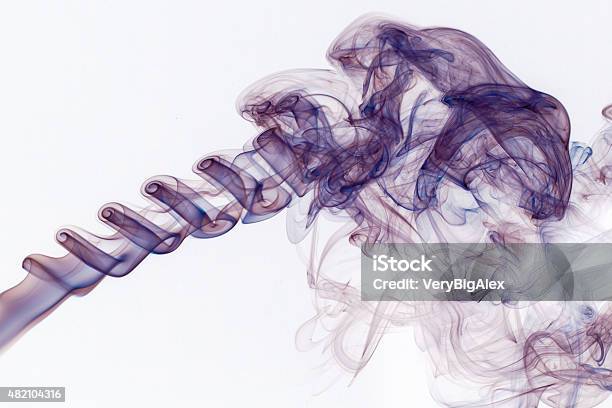 Abstract Shapes Smoke Stock Photo - Download Image Now - 2015, Abstract, Art