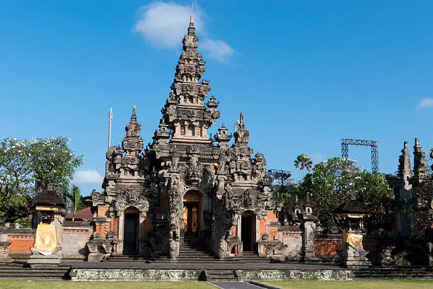 Art Center, building complex with the best style of Balinese traditional architecture.