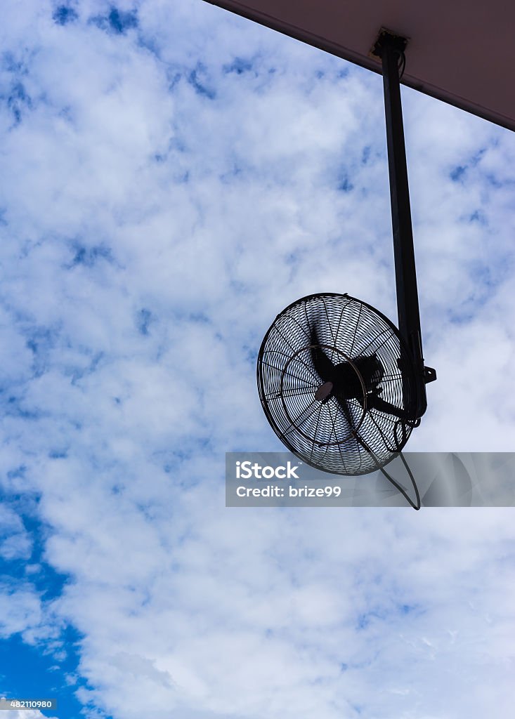 big del ventilador electrónico para al aire libre - Foto de stock de 2015 libre de derechos