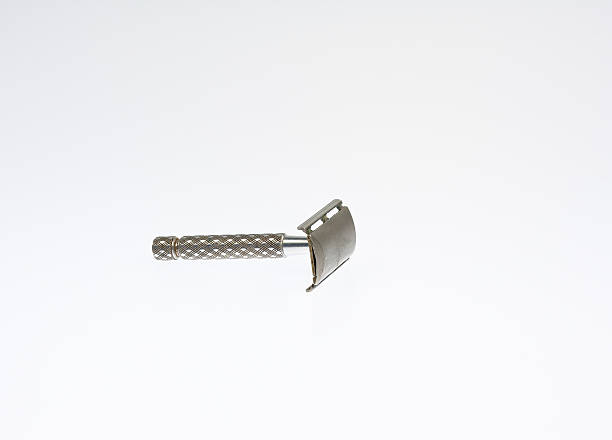The old shaver. Shaving razors for men in the past. nub stock pictures, royalty-free photos & images