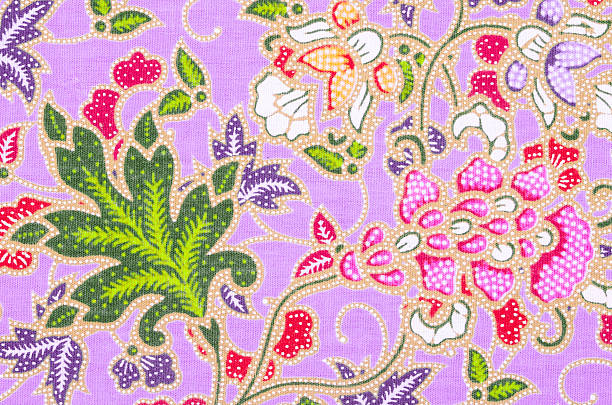Beautiful pink batik patterns Beautiful pink batik patterns malaysian batik stock pictures, royalty-free photos & images