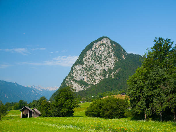 istock Limestone hill Studor near Bohinj Lake 482118410