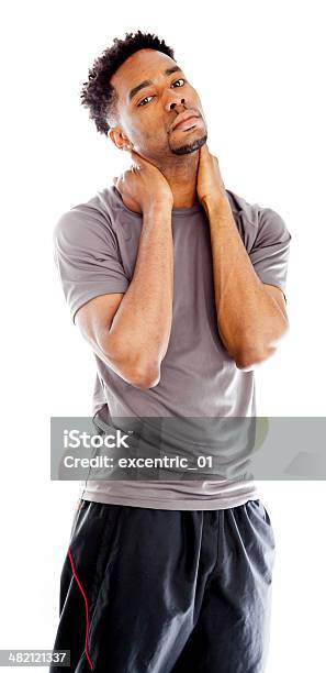 Afroamerican Man Wearing Un Deporte Negocio Aislado Sobre Fondo Blanco Foto de stock y más banco de imágenes de 20-24 años