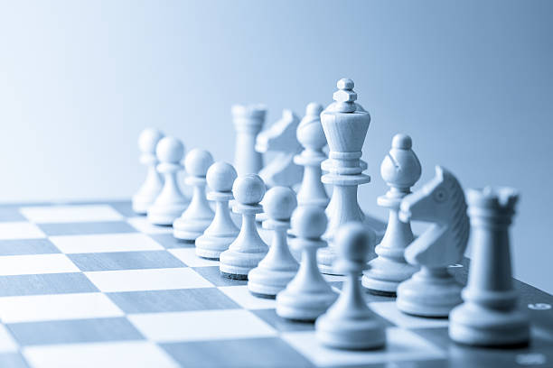 istock Chess figure, business concept strategy, leadership, team and success 482123442