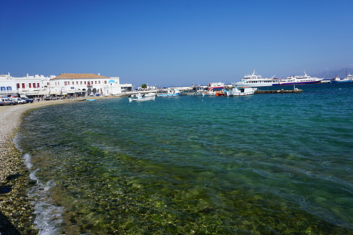 Boats in the Aegean Sea!