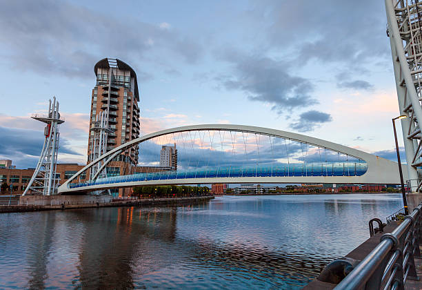 istock Millennium Bridge Salford Quays. 482126076