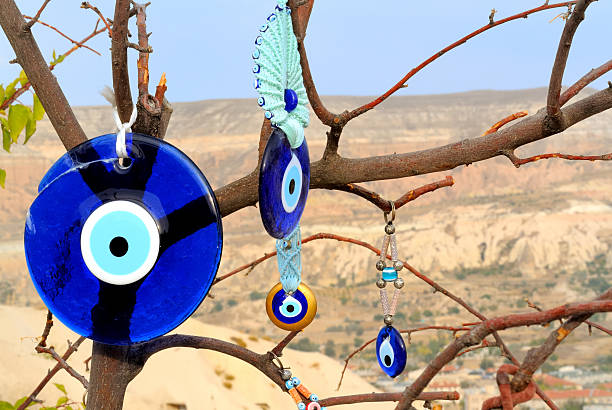 istock Evel eyes in Cappadocia Turkey 482126318