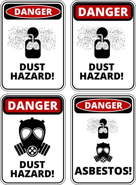 Vector illustration of Danger sign