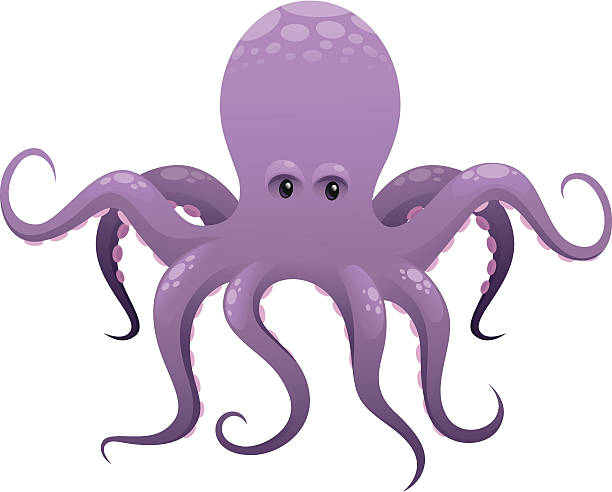 осьминог - octopus stock illustrations