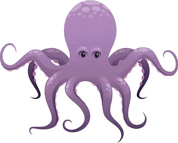 Vector illustration of Octopus