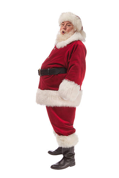 istock Real Santa Claus Full body looking at Camera 482135482