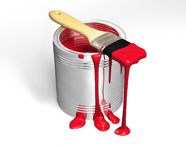 istock Paint can and paintbrush 482141516