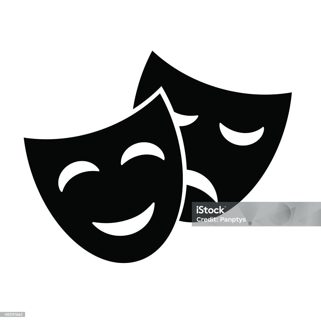 Masks icon. Vector art. Icon Symbol stock vector