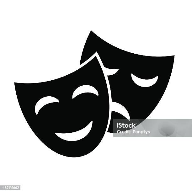 Masks Icon Stock Illustration - Download Image Now - Icon Symbol, Cultures, Theatrical Performance