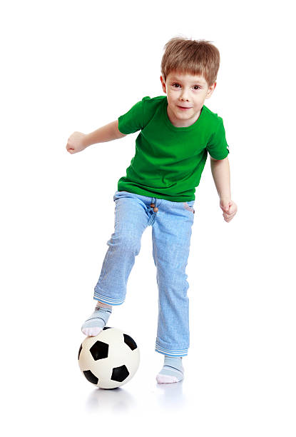 istock Boy a soccer ball 482142672