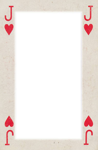 istock frame from old  jack of heart playing card 482149287