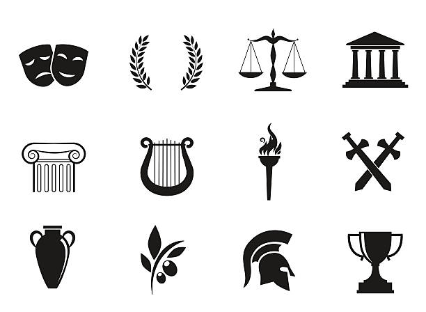 、古代ギリシャの文化をご堪能ください。 - masc点のイラスト素材／クリップアート素材／マンガ素材／アイコン素材