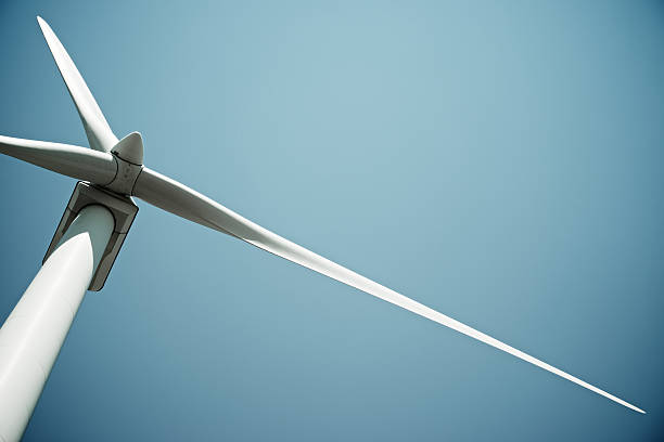 Wind energy stock photo