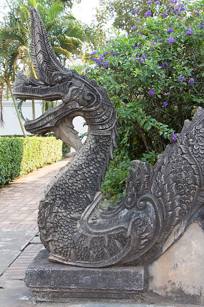 istock NAGA,Snake god statue According to the belive 482160933