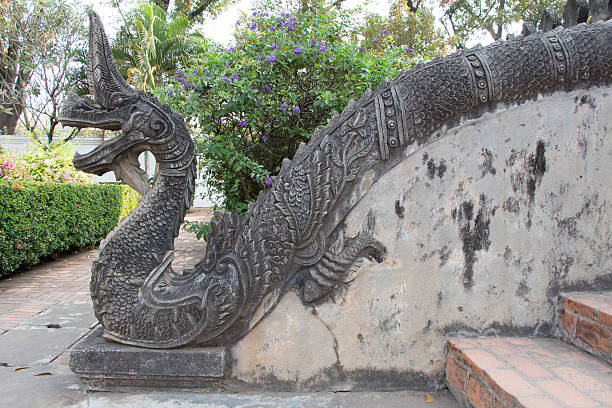 istock NAGA,Snake god statue According to the belive 482161025