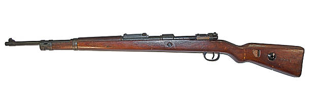 istock Old German carabin Mauser 98-K separated on white background 482170640