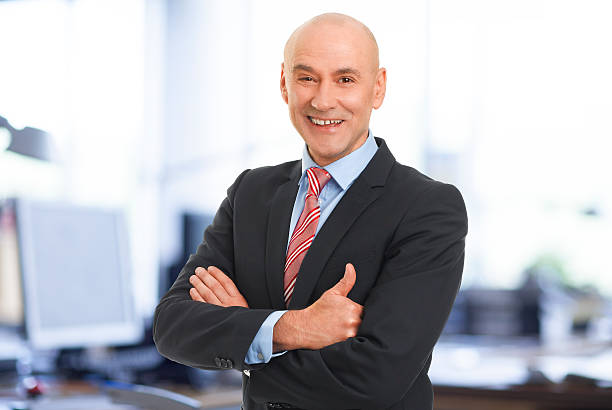 istock Senior businessman portrait 482177008