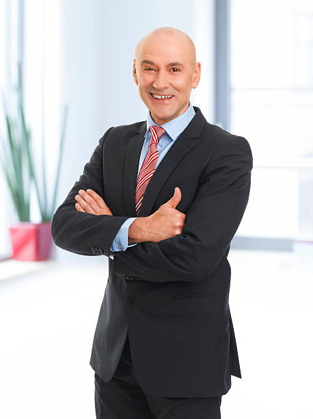 istock Senior businessman portrait 482184570