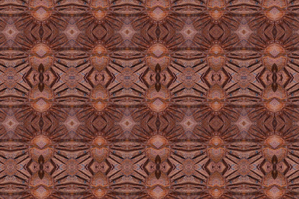 istock Carved wood wall close 482189274