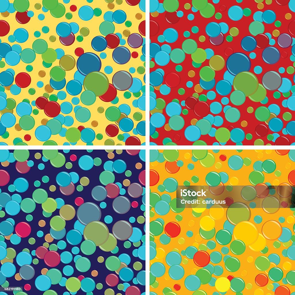 abstract bubbles seamless pattern abstract bubbles seamless pattern; eps8; zip includes aics2, large jpg 2015 stock vector