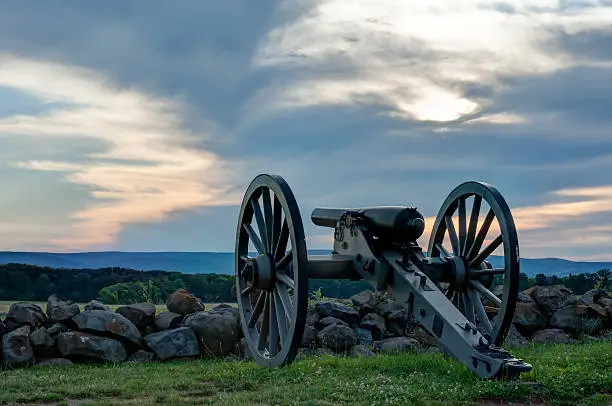 Photo of Gettysburg Cannon