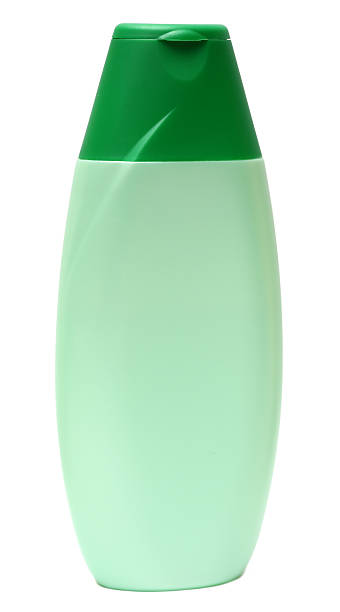 istock Plastic Bottle with Shampoo or hygienic cosmetic product, isolated on 482209434