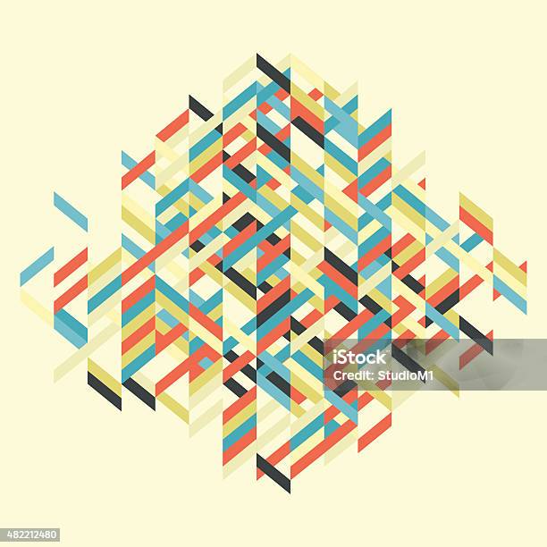Abstract Vector Illustration Stock Illustration - Download Image Now - Woven Fabric, Abstract, Pattern